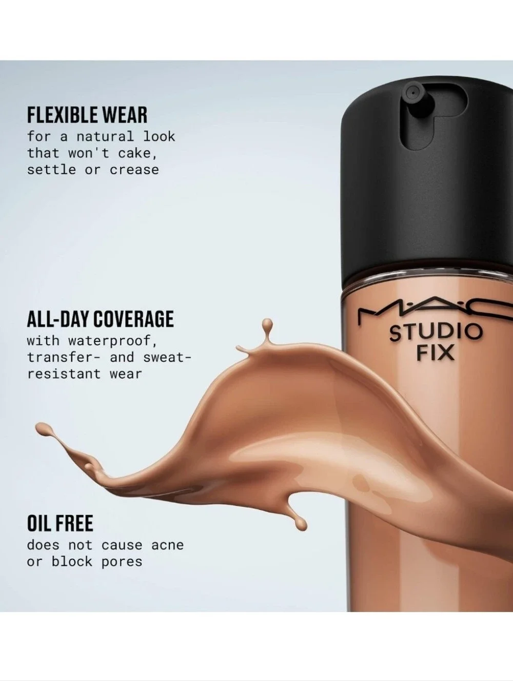 MAC Studio Fix Fluid 24 HR Matte Foundation NC25 BNIB